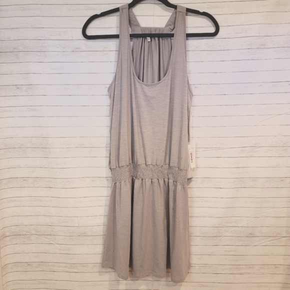 ANOTHER LOVE TAUPE GRAY DRESS, sz SMALL - Picture 1 of 7